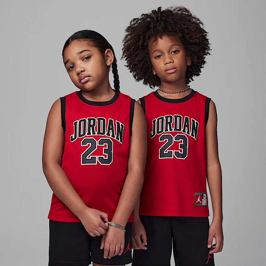 NIKE ジョーダン 23 ジャージー — リトルキッズ ツーピース ジャージー セットアップ - Image 3