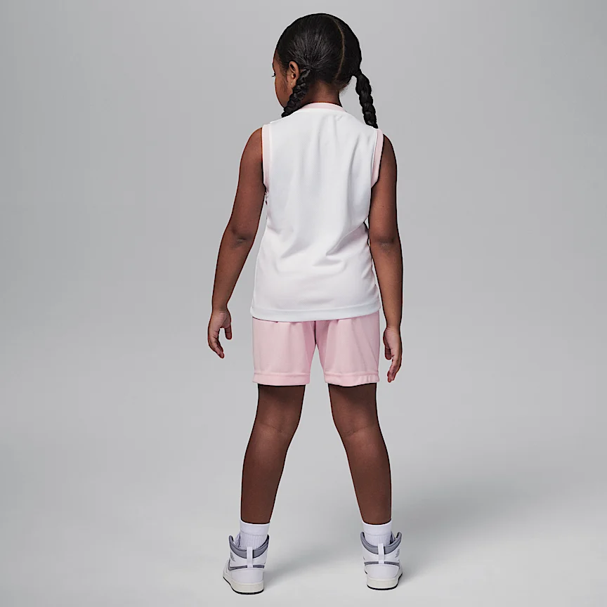 NIKE ジョーダン — リトルキッズ ツーピース 23 ジャージー トップス セットアップ - Image 2