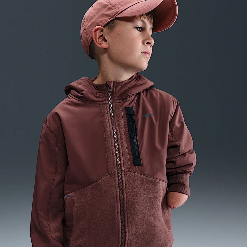 NIKE Sportswear City Utility EasyOn — Big Kids' Therma-FIT Winterized Jacket