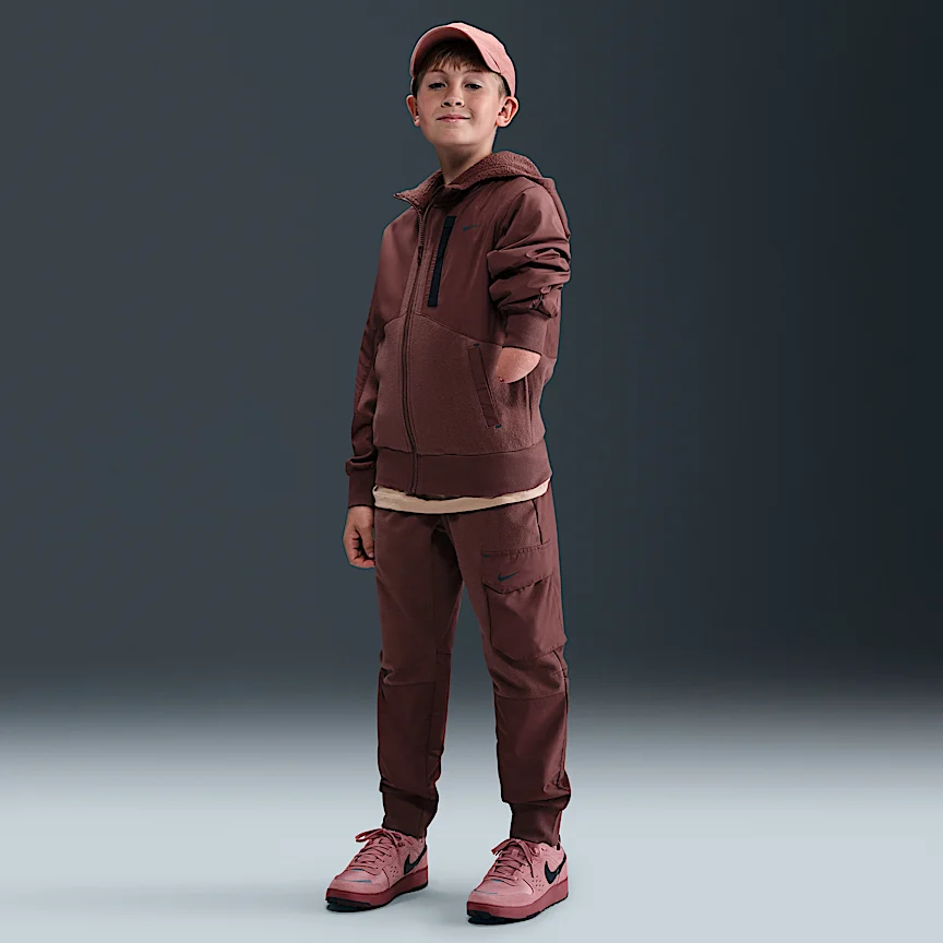 NIKE Sportswear City Utility EasyOn — Big Kids' Therma-FIT Winterized Jacket - Image 4