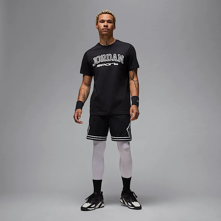 NIKE Jordan Sport — Men's Dri-FIT Mesh Diamond Shorts - Image 6