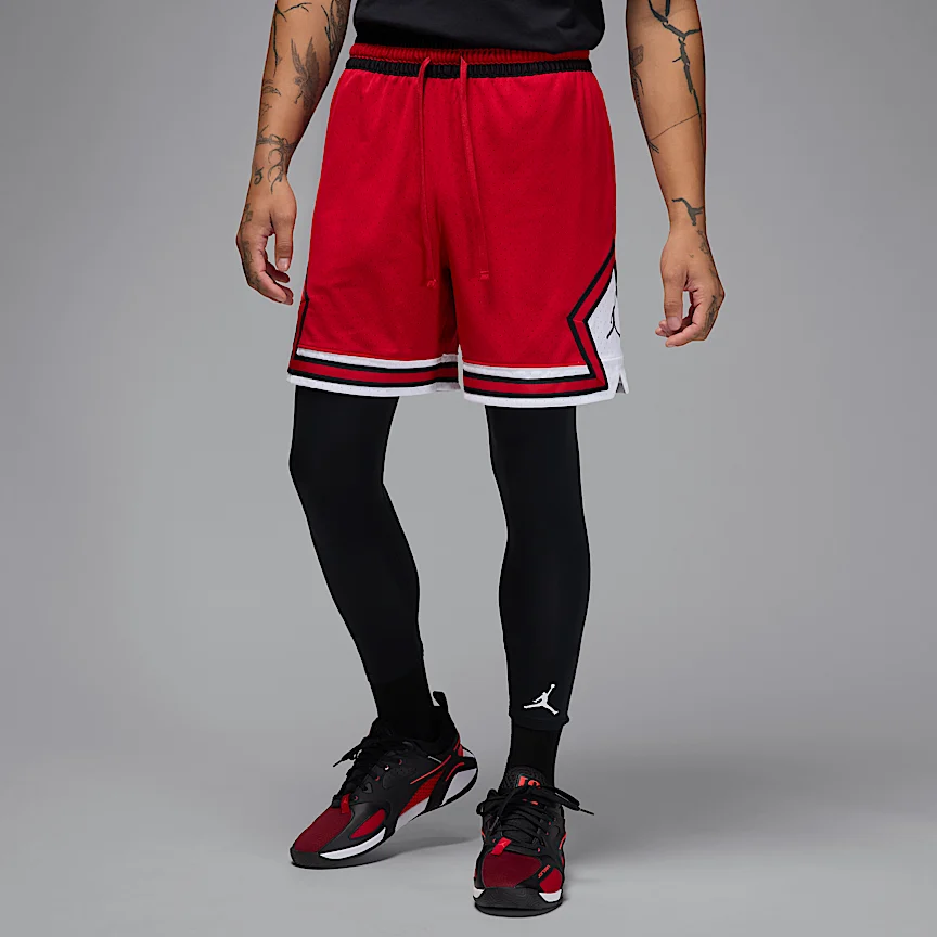 NIKE Jordan Sport — Men's Dri-FIT Mesh Diamond Shorts