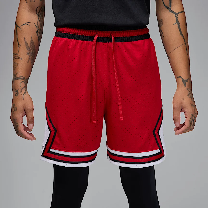 NIKE Jordan Sport — Men's Dri-FIT Mesh Diamond Shorts - Image 2