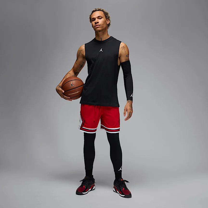 NIKE Jordan Sport — Men's Dri-FIT Mesh Diamond Shorts - Image 6