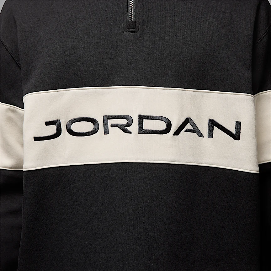 NIKE Jordan Sport — Men's Dri-FIT 1/4-Zip Golf Top - Image 5