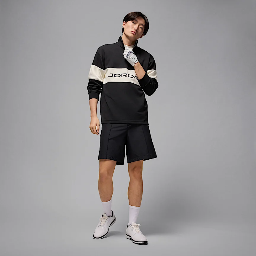 NIKE Jordan Sport — Men's Dri-FIT 1/4-Zip Golf Top - Image 7