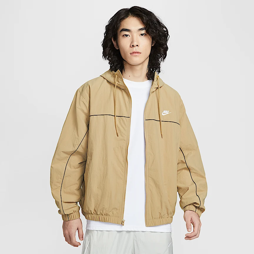NIKE クラブ — メンズ フーデッド ジャケット