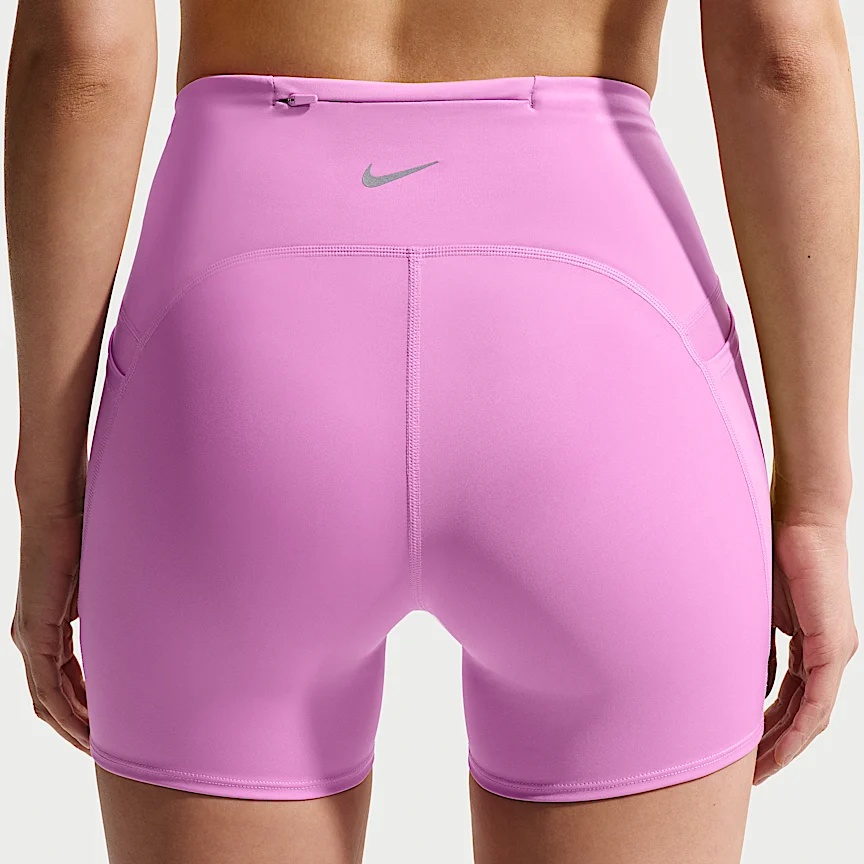 NIKE スウィフト — ウィメンズ ハイウエスト 10cm タイト ランニングショートパンツ (ポケット付き) - Image 3