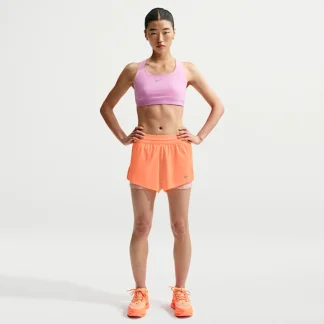 NIKE スウィフト — ウィメンズ Dri-FIT ミッドライズ 2イン1 ランニングショートパンツ
