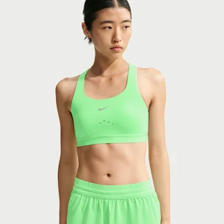 NIKE スウィフト — ウィメンズ ハイサポート スポーツブラ (軽量裏地付き)
