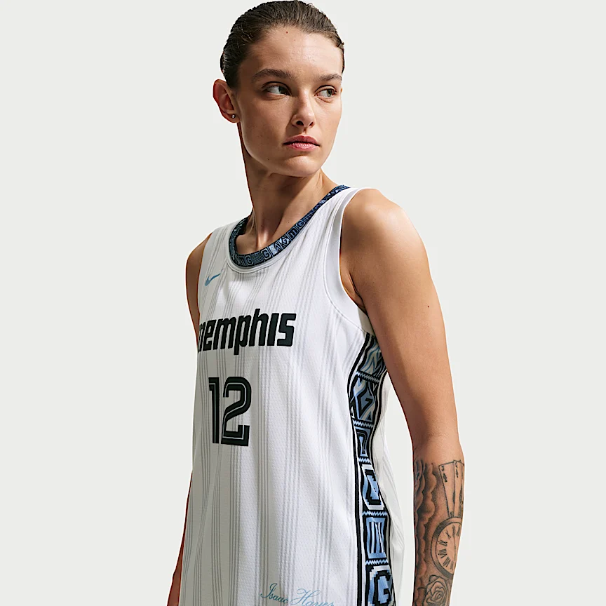 NIKE Ja Morant Memphis Grizzlies City Edition — Men's Nike NBA Swingman Jersey - Image 2