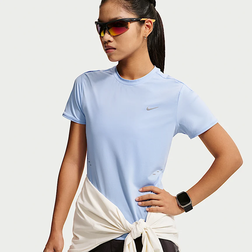 NIKE スウィフト — ウィメンズ Dri-FIT ショートスリーブ ランニングトップ - Image 3