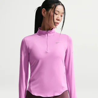 NIKE スウィフト — ウィメンズ Dri-FIT UV 1/4ジップ ランニングトップ