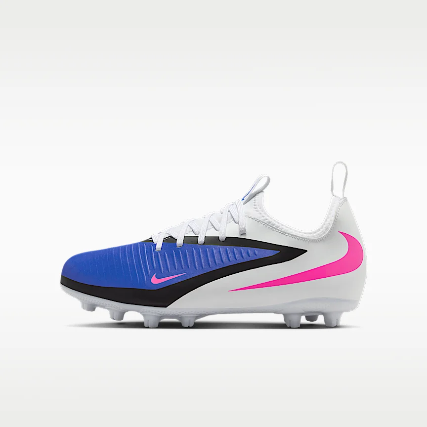 NIKE ジュニア ファントム 6 LOW アカデミー — ジュニア ハードグラウンド サッカースパイク