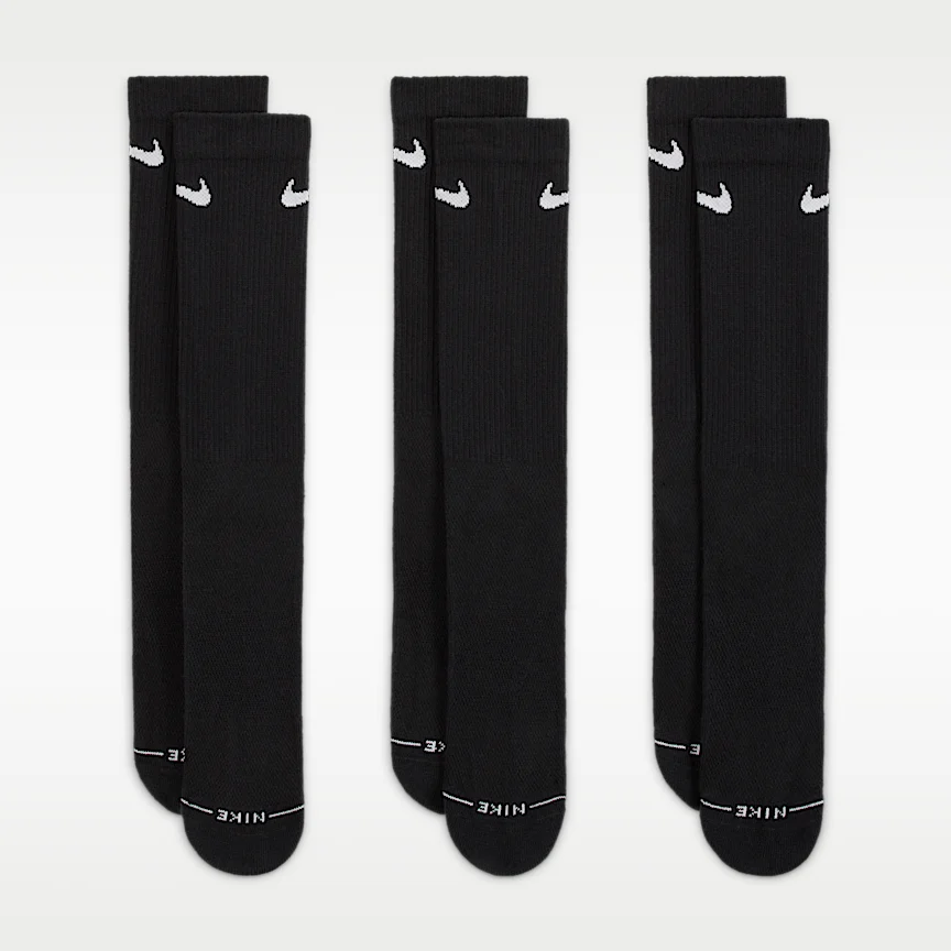NIKE Everyday Elevated — Crew Socks (3 Pairs) - Image 2