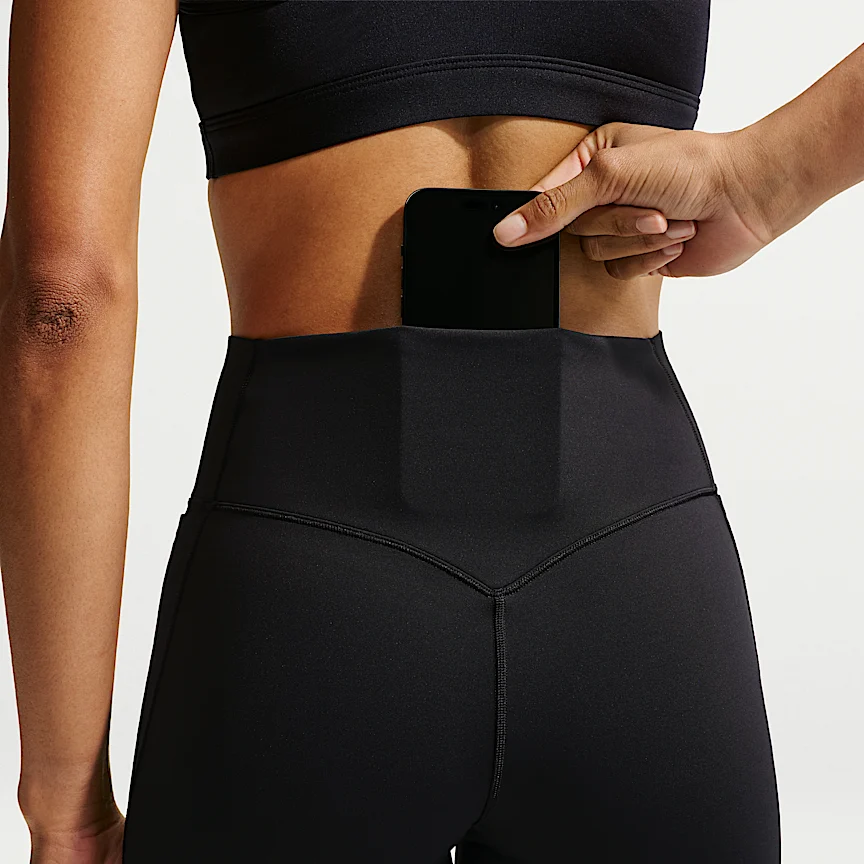 NIKE Universa — Women's High-Waisted Full-Length Leggings with No Front Seam - Image 6