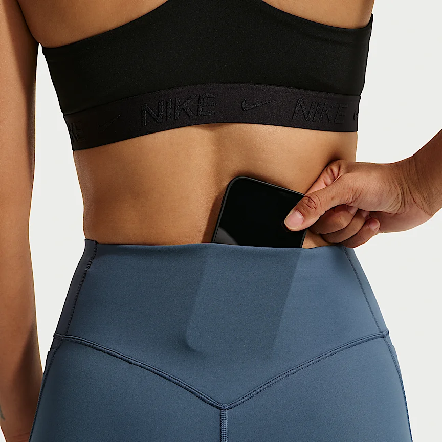 NIKE ユニバーサ — ウィメンズ ハイウエスト フルレングス (10分丈) レギンス フロントシームなし - Image 6