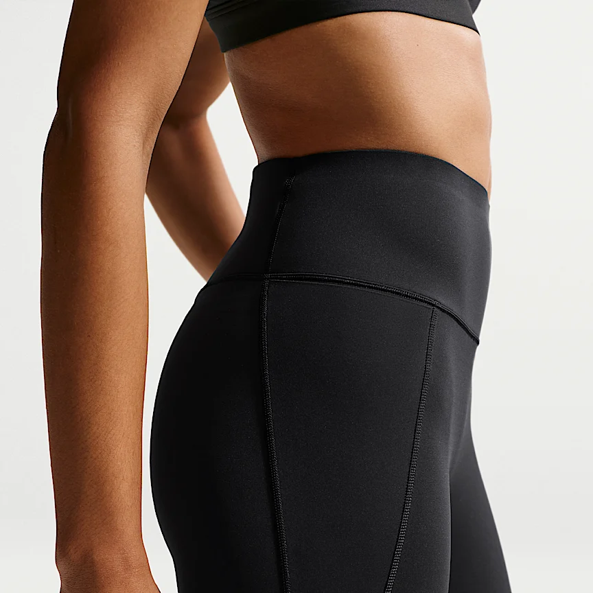 NIKE Universa — Women's High-Waisted 7/8 Leggings with No Front Seam - Image 7