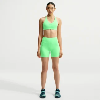 NIKE ユニバーサ — ウィメンズ ハイウエスト 13cm バイカーショートパンツ フロントシームなし