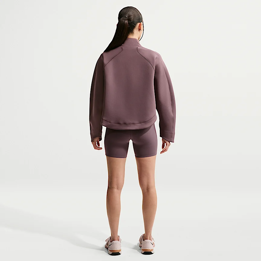 NIKE ユニバーサ — ウィメンズ ハイウエスト 13cm バイカーショートパンツ フロントシームなし - Image 5