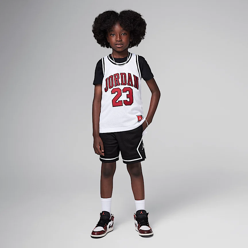 NIKE ジョーダン — リトルキッズ Dri-FIT スポーツ ダイヤモンド ショートパンツ - Image 7