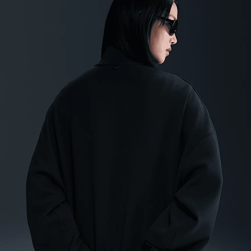 NIKE 24.7 ImpossiblySoft — ウィメンズ Dri-FIT オーバーサイズド 1/2ジップ トップ - Image 2