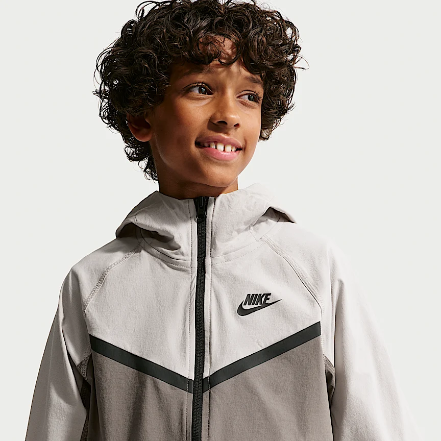 NIKE Tech — Big Kids' (Boys') Woven Jacket - Image 3
