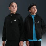 NIKE ACG "Wolf Tree" — Big Kid's Polartec® Full-Zip Hoodie