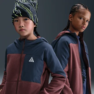 NIKE ACG "Wolf Tree" — Big Kid's Polartec® Full-Zip Hoodie