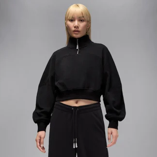 NIKE ジョーダン フライト フリース — ウィメンズ クォータージップ トップ