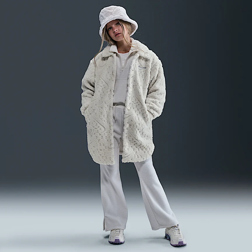 NIKE Sportswear — Big Kids' (Girls') Jacket - Image 4