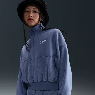 NIKE Sportswear — Big Kids' (Girls') Long-Sleeve Fleece Top