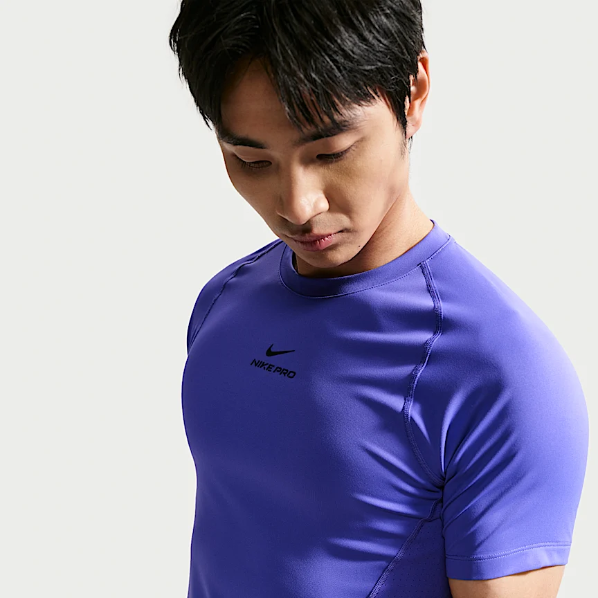 NIKE プロ トレーニング — メンズ Dri-FIT ショートスリーブ トップ - Image 3