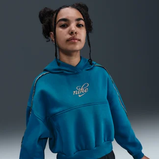 NIKE Sportswear Club Fleece — Big Kids' (Girls') Boxy Hoodie