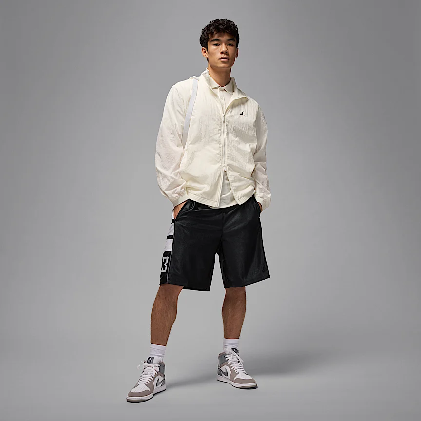 NIKE Jordan Brooklyn Cat Scratch — Men's Shorts - Image 8