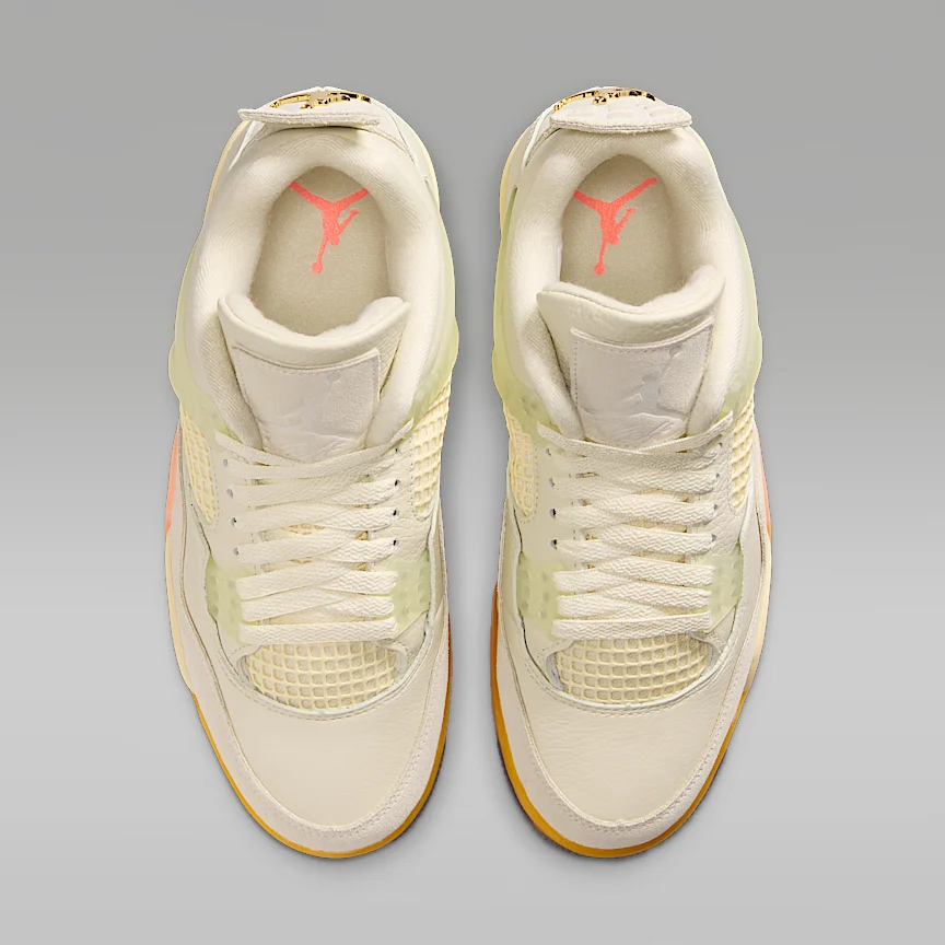 NIKE Air Jordan 4 Retro "Birds of Paradise" — Women's Shoes - Image 4