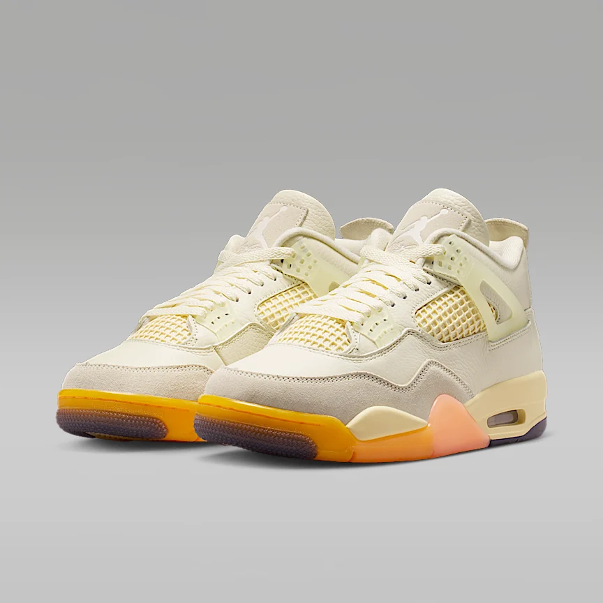NIKE Air Jordan 4 Retro "Birds of Paradise" — Women's Shoes - Image 5