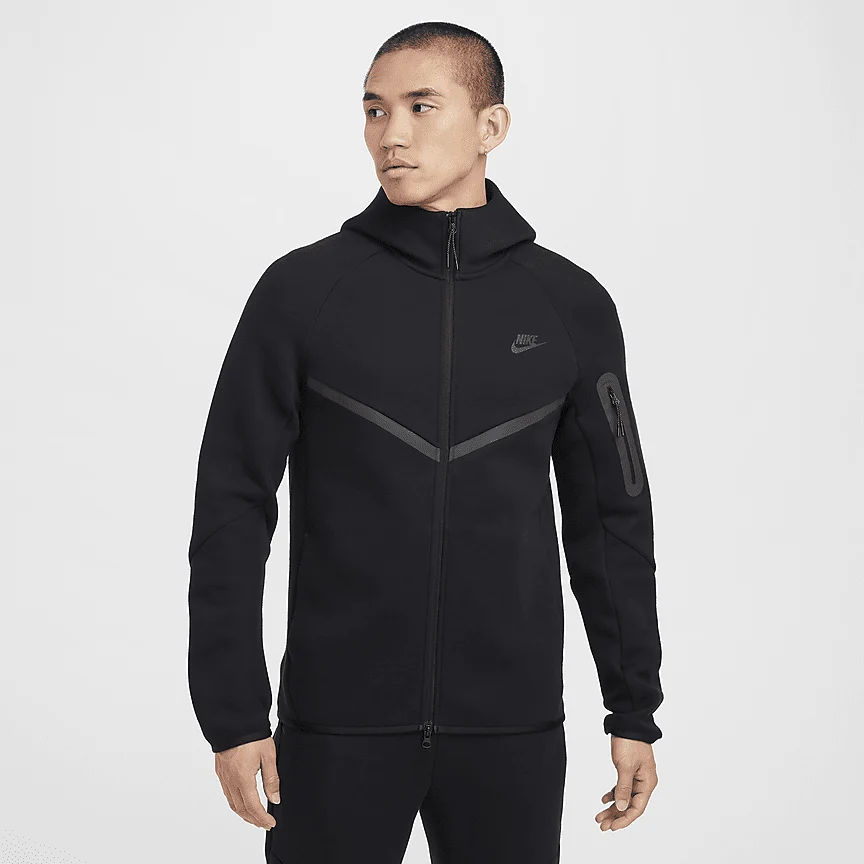 NIKE テック — メンズ フルジップ ウィンドランナー パーカー