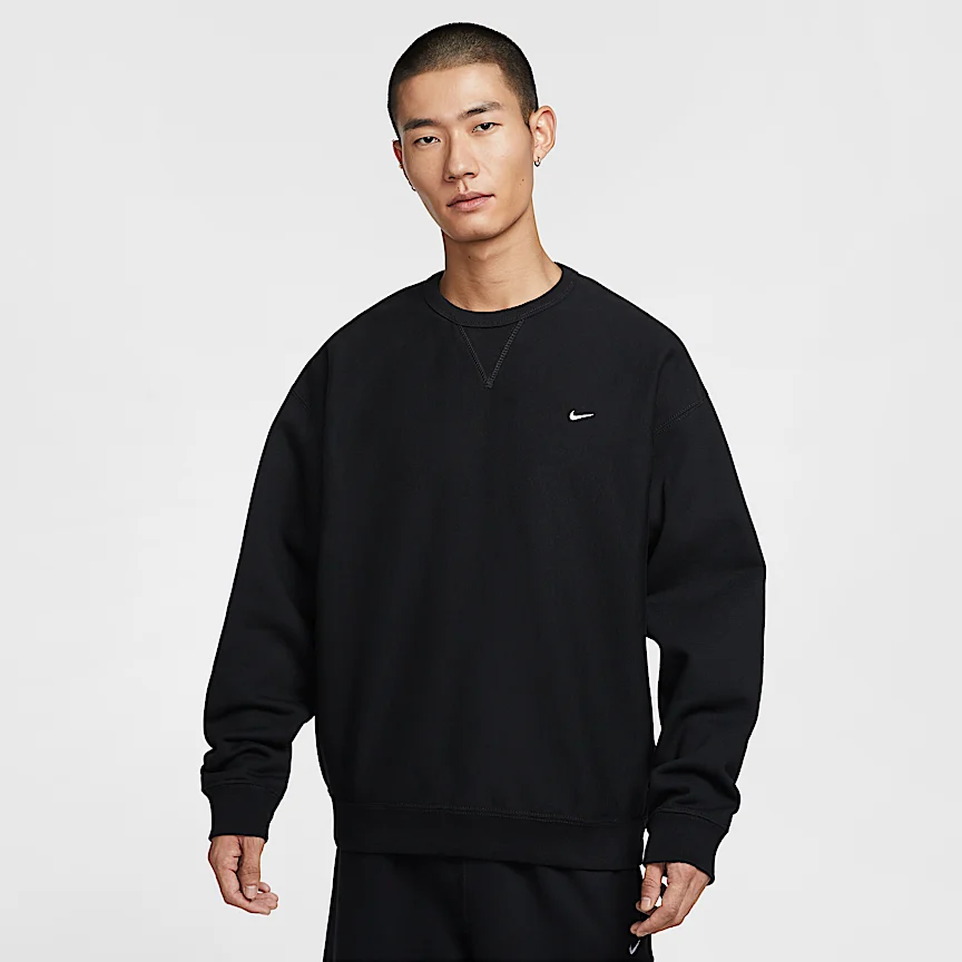 NIKE ソロ スウッシュ — メンズ フリース クルー