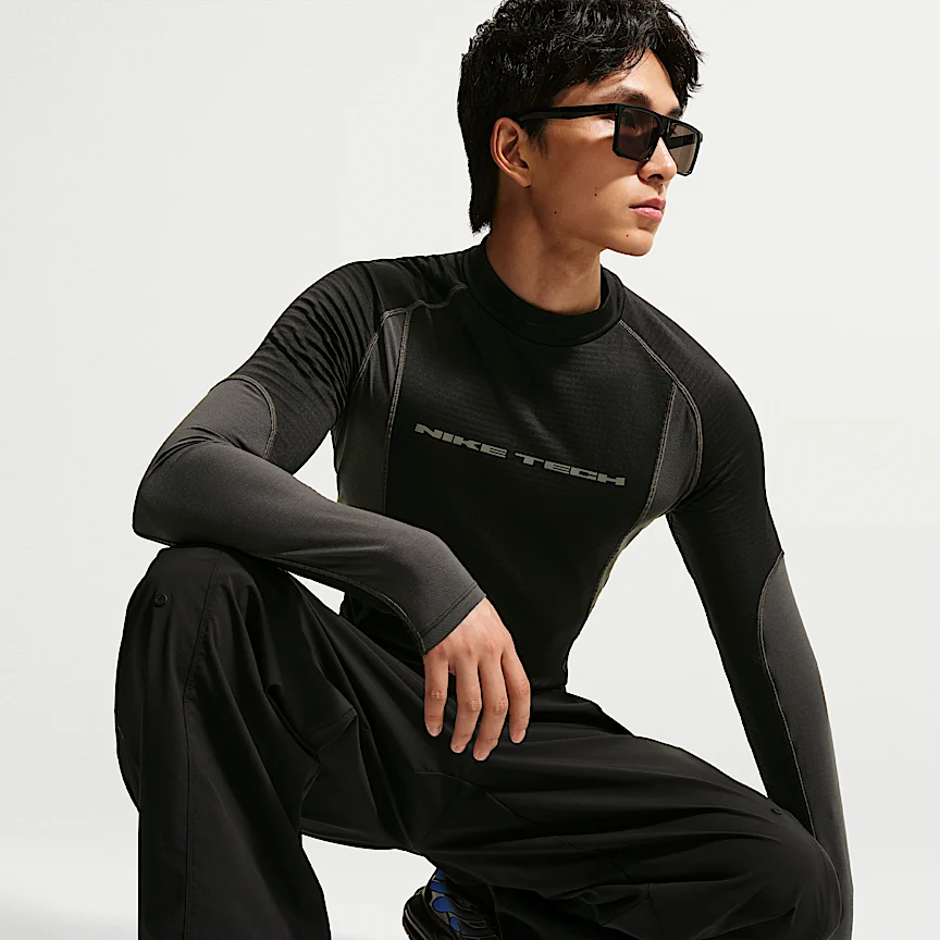 NIKE テック — メンズ ベース レイヤー ロングスリーブ トップ - Image 3