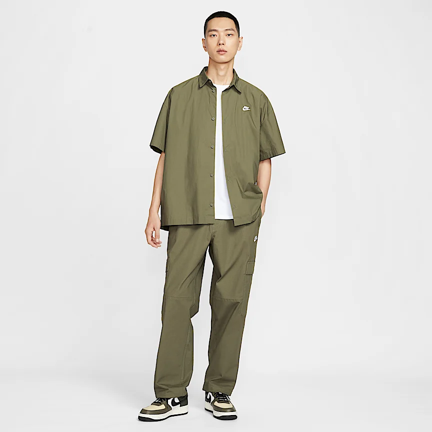 NIKE スポーツウェア クラブ — メンズ ウーブン カーゴ パンツ - Image 7