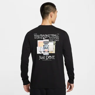 NIKE  — メンズ バスケットボール ロングスリーブ Tシャツ