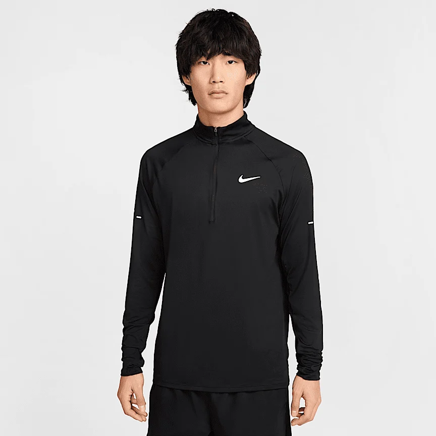 NIKE ストライド — メンズ Dri-FIT ハーフジップ ランニング ミッドレイヤー
