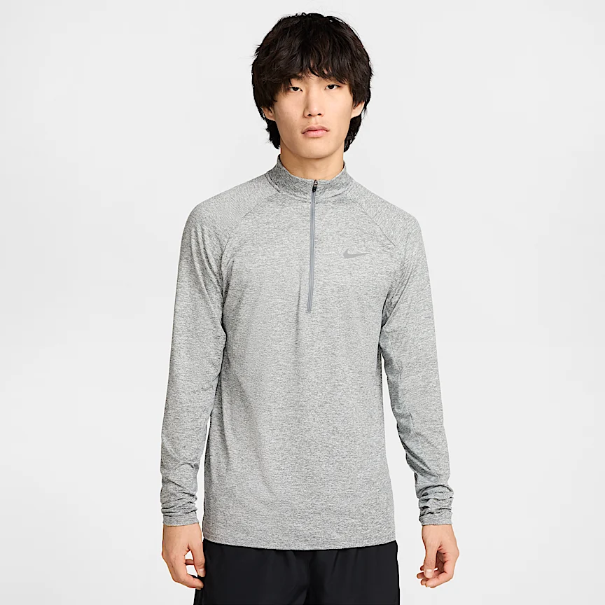 NIKE ストライド — メンズ Dri-FIT ハーフジップ ランニング ミッドレイヤー