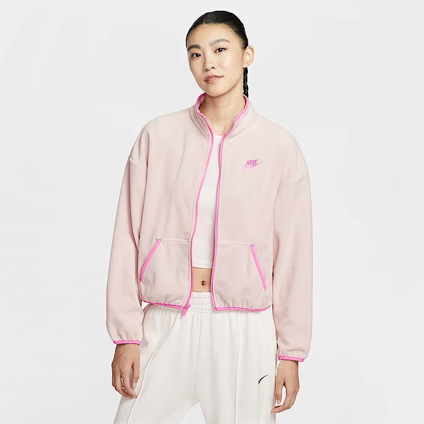 NIKE スポーツウェア クラブ フリース — ウィメンズ ルーズ コージー トラックジャケット
