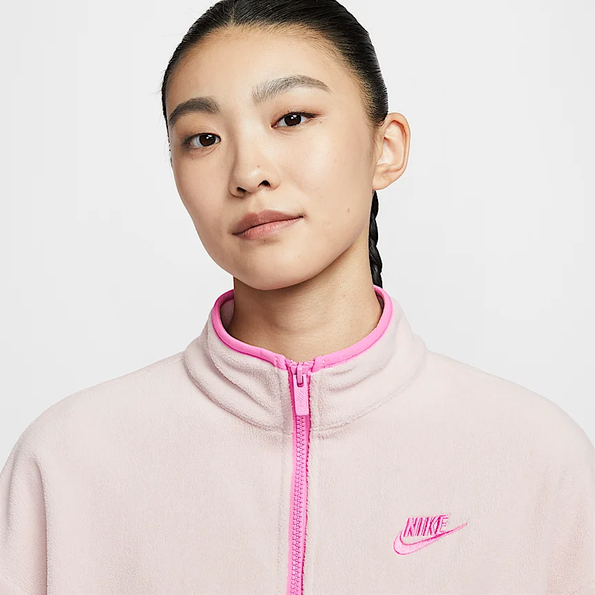 NIKE スポーツウェア クラブ フリース — ウィメンズ ルーズ コージー トラックジャケット - Image 3
