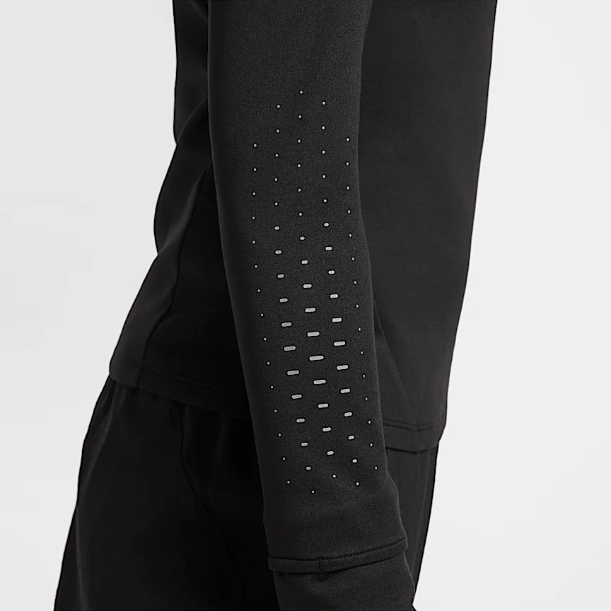 NIKE スウィフト — ウィメンズ Therma-FIT ADV 1/4ジップ ランニングトップ リフレクティブ (再帰反射) デザインのアクセント付き - Image 6