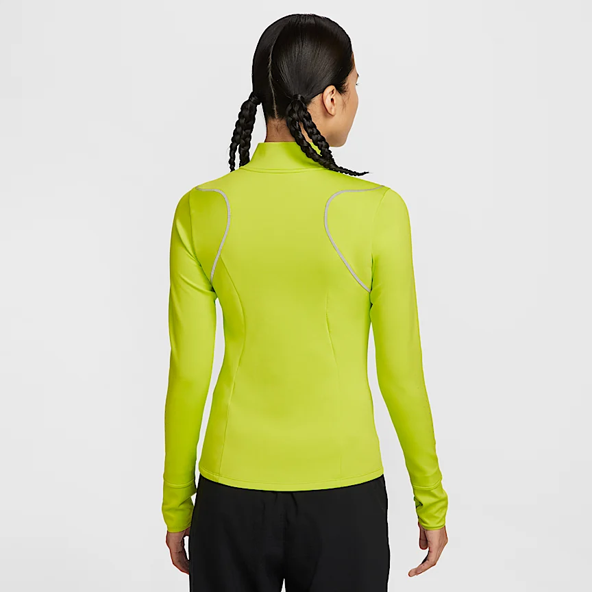NIKE スウィフト — ウィメンズ Therma-FIT ADV 1/4ジップ ランニングトップ リフレクティブ (再帰反射) デザインのアクセント付き - Image 2