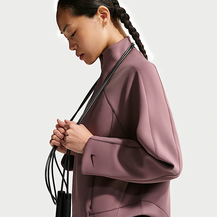 NIKE ユニバーサ — ウィメンズ Dri-FIT 1/4ジップ トップ - Image 3