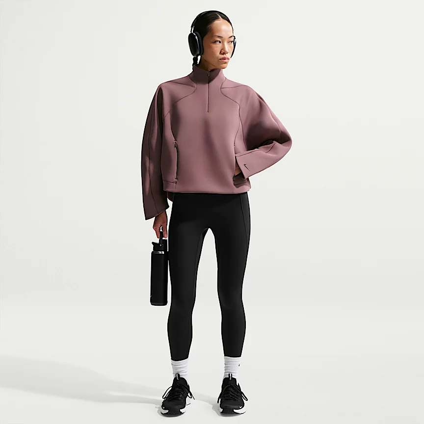 NIKE ユニバーサ — ウィメンズ Dri-FIT 1/4ジップ トップ - Image 4